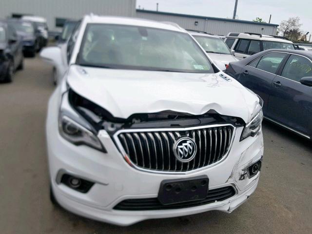 LRBFXDSA3HD016344 - 2017 BUICK ENVISION E WHITE photo 7