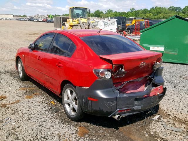 JM1BK123X41119576 - 2004 MAZDA 3 S RED photo 3