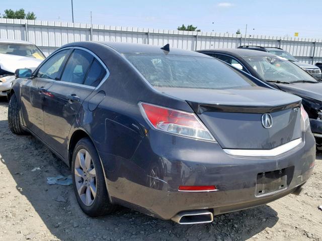 19UUA8F5XEA005502 - 2014 ACURA TL TECH BLACK photo 3