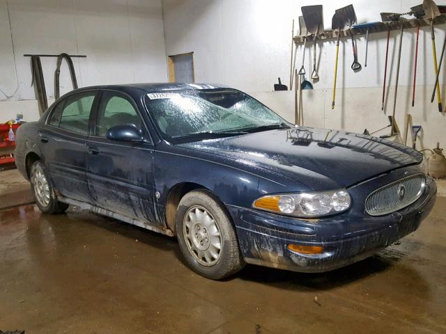 1G4HR54K6YU230319 - 2000 BUICK LESABRE LI BLUE photo 1