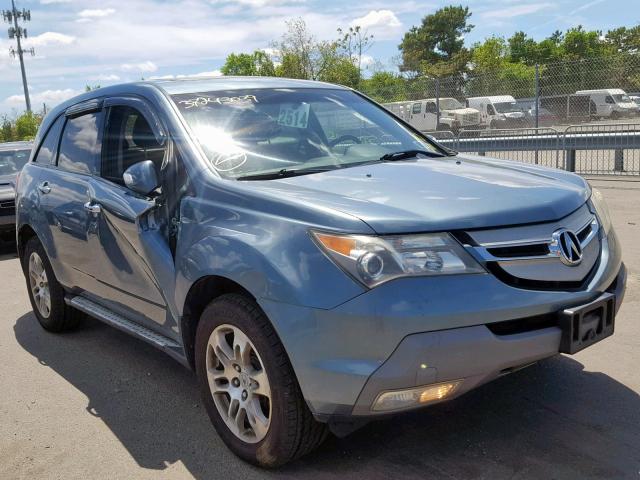 2HNYD28297H548717 - 2007 ACURA MDX BLUE photo 1