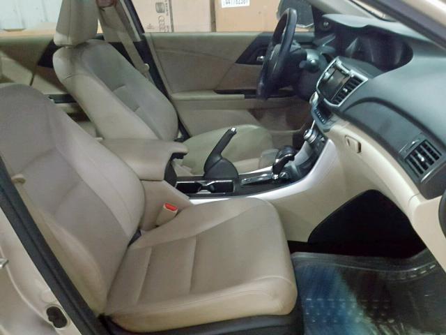 1HGCR3688EA900519 - 2014 HONDA ACCORD GOLD photo 5