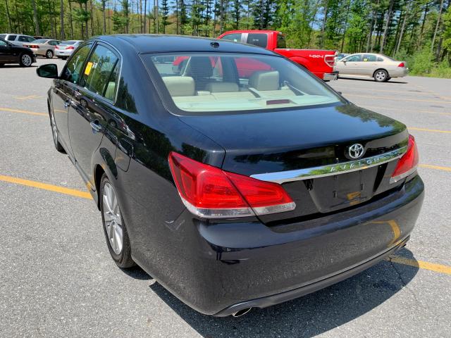 4T1BK3DB4BU372691 - 2011 TOYOTA AVALON BAS BLACK photo 4