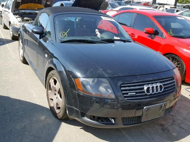 TRUUT28N321015406 - 2002 AUDI TT QUATTRO BLACK photo 1