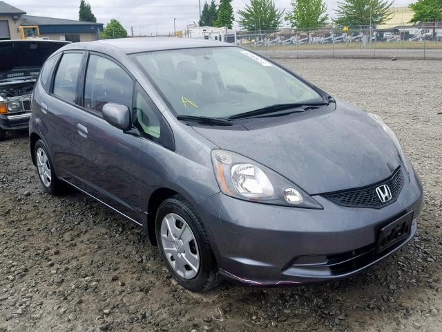 JHMGE8G31DC012658 - 2013 HONDA FIT CHARCOAL photo 1