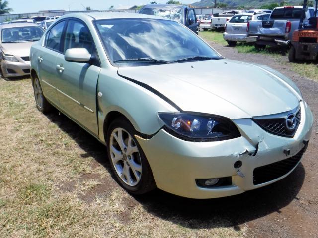 JM1BK32F881101282 - 2008 MAZDA 3 I GREEN photo 1