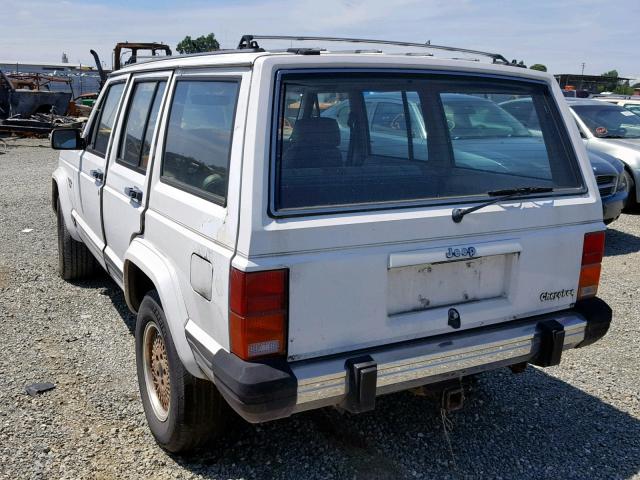 1J4FT38L2KL443473 - 1989 JEEP CHEROKEE P WHITE photo 3