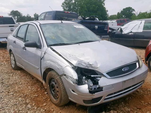 1FAFP34NX7W109382 - 2007 FORD FOCUS ZX4 SILVER photo 1