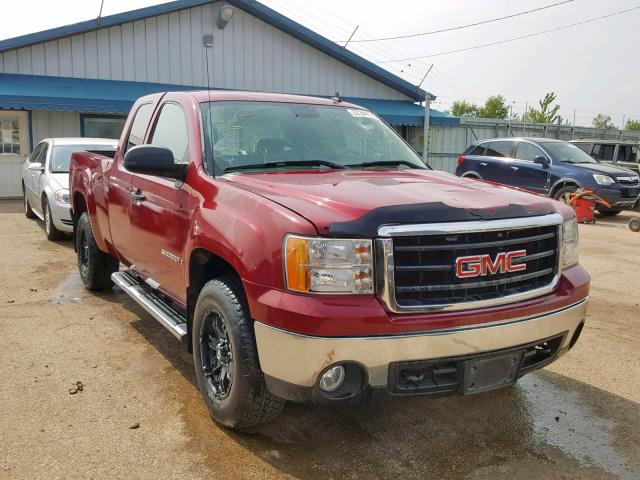 2GTEK19JX71660837 - 2007 GMC NEW SIERRA MAROON photo 1