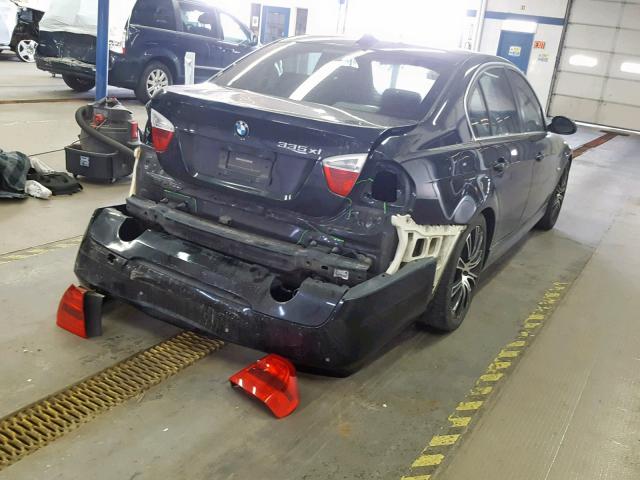 WBAVD53577A007236 - 2007 BMW 335 XI BLACK photo 4