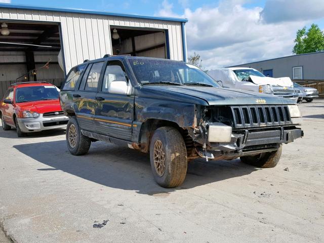 1J4GZ78SXPC561019 - 1993 JEEP GRAND CHER GREEN photo 1