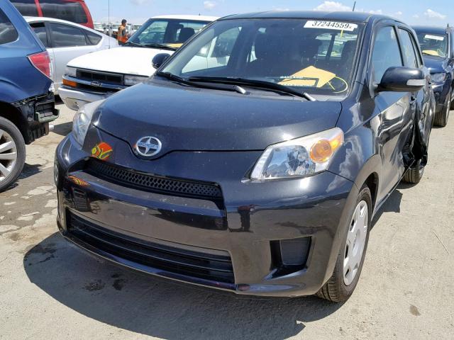 JTKKU10489J044267 - 2009 TOYOTA SCION XD BLACK photo 2