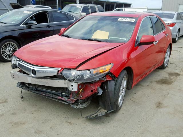 JH4CU2F61DC012038 - 2013 ACURA TSX TECH RED photo 2