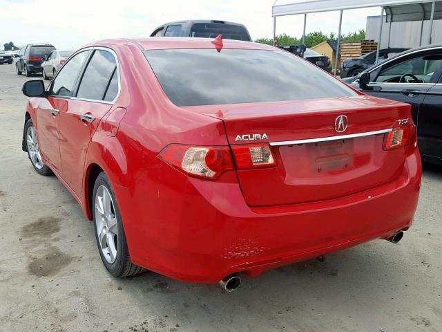 JH4CU2F61DC012038 - 2013 ACURA TSX TECH RED photo 3