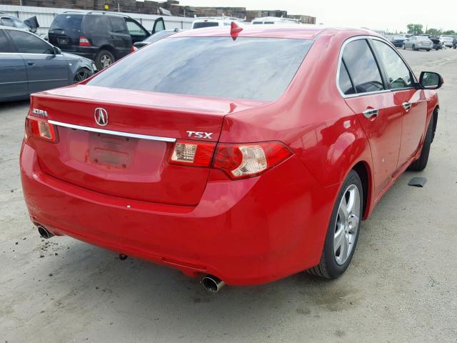 JH4CU2F61DC012038 - 2013 ACURA TSX TECH RED photo 4