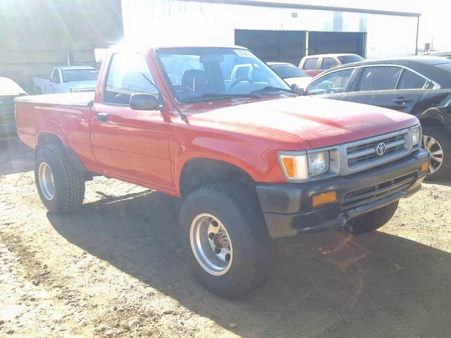 JT4RN01P5P7061771 - 1993 TOYOTA PICKUP 1/2 RED photo 1