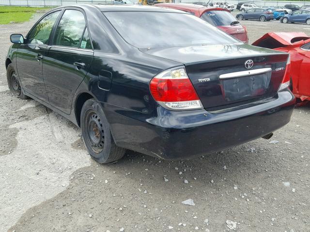 4T1BE32K06U736279 - 2006 TOYOTA CAMRY LE BLACK photo 3