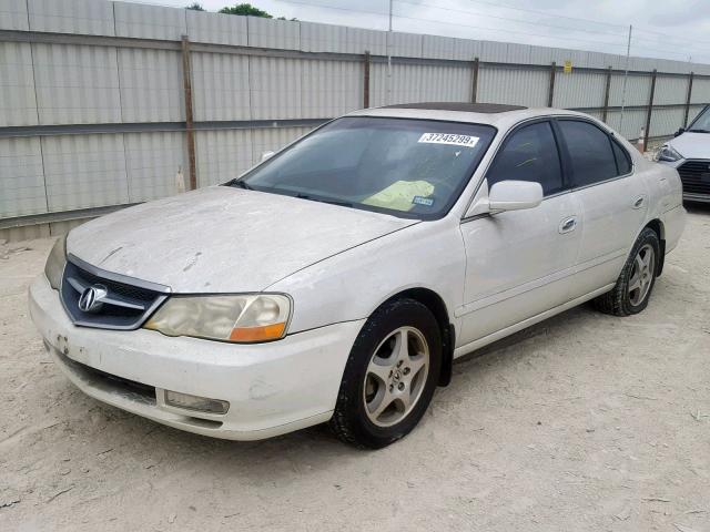 19UUA56692A058257 - 2002 ACURA 3.2TL WHITE photo 2