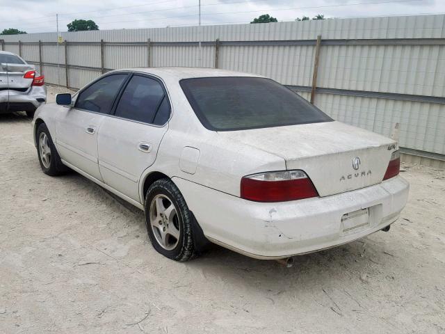 19UUA56692A058257 - 2002 ACURA 3.2TL WHITE photo 3