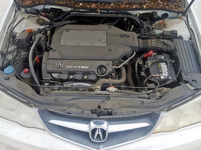 19UUA56692A058257 - 2002 ACURA 3.2TL WHITE photo 7