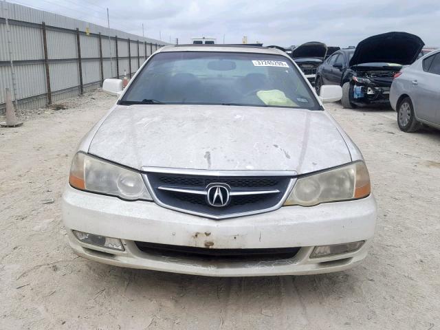 19UUA56692A058257 - 2002 ACURA 3.2TL WHITE photo 9