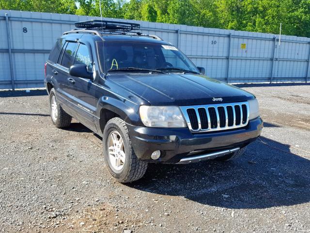 1J4GW58N5YC153651 - 2000 JEEP GRAND CHER BLACK photo 1