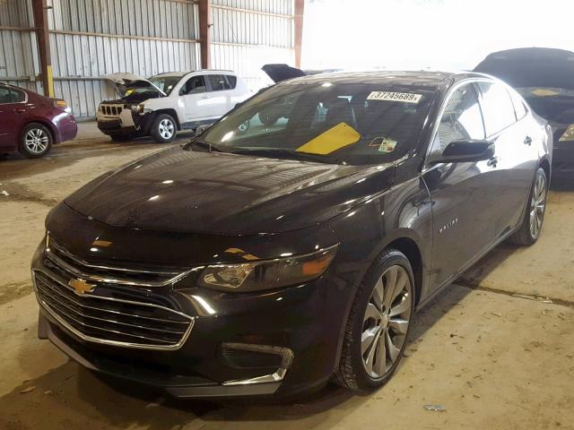 1G1ZH5SX4GF340887 - 2016 CHEVROLET MALIBU PRE 黑色 照片 2