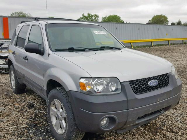 1FMYU03175KA36822 - 2005 FORD ESCAPE XLT SILVER photo 1