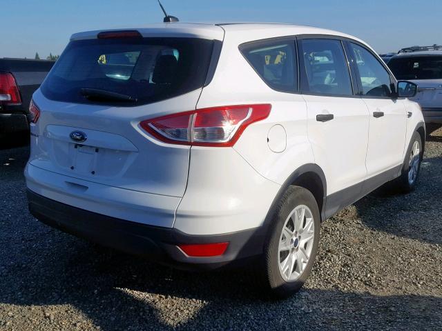 1FMCU0F78EUC04241 - 2014 FORD ESCAPE S WHITE photo 4