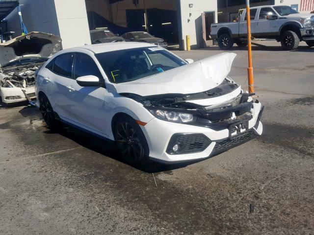 SHHFK7H49JU215219 - 2018 HONDA CIVIC SPOR WHITE photo 1