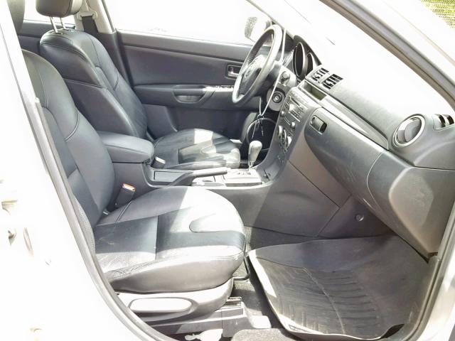 JM1BK323671756903 - 2007 MAZDA 3 S SILVER photo 5