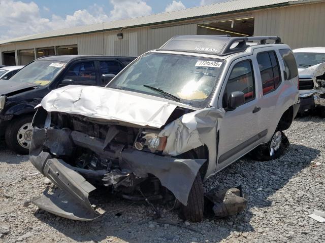 5N1AN0NU5DN816224 - 2013 NISSAN XTERRA X SILVER photo 2