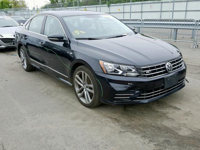 1VWDT7A33HC058251 - 2017 VOLKSWAGEN PASSAT R-L BLACK photo 1