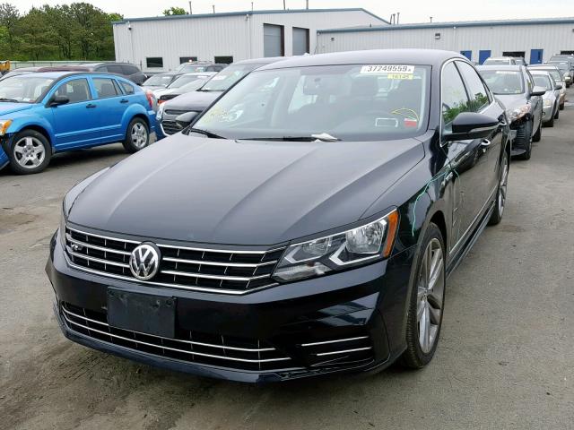 1VWDT7A33HC058251 - 2017 VOLKSWAGEN PASSAT R-L BLACK photo 2