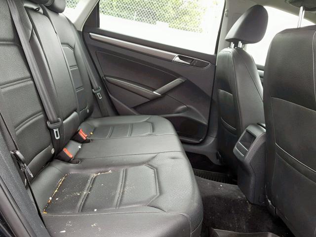 1VWDT7A33HC058251 - 2017 VOLKSWAGEN PASSAT R-L BLACK photo 6