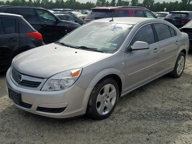 1G8ZS57N17F227294 - 2007 SATURN AURA XE SILVER photo 2