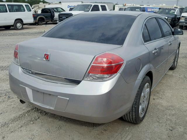 1G8ZS57N17F227294 - 2007 SATURN AURA XE SILVER photo 4