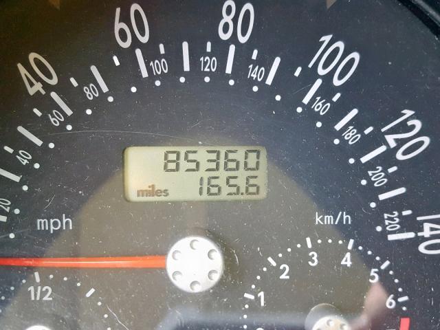 3VWCC21C0YM448348 - 2000 VOLKSWAGEN NEW BEETLE ყვითელი ფოტო 8