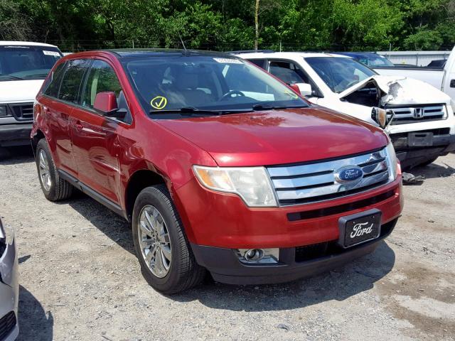 2FMDK39CX9BA96141 - 2009 FORD EDGE LIMIT RED photo 1