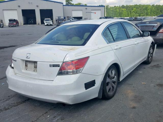 1HGCP26879A153565 - 2009 HONDA ACCORD EXL WHITE photo 4