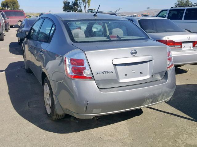 3N1AB61E48L730717 - 2008 NISSAN SENTRA 2.0 CHARCOAL photo 3