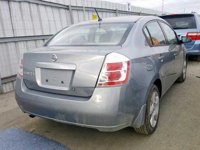 3N1AB61E48L730717 - 2008 NISSAN SENTRA 2.0 CHARCOAL photo 4