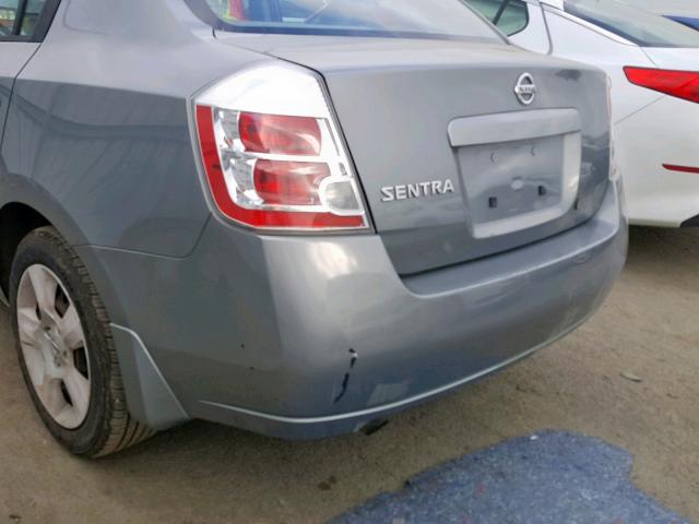 3N1AB61E48L730717 - 2008 NISSAN SENTRA 2.0 CHARCOAL photo 9