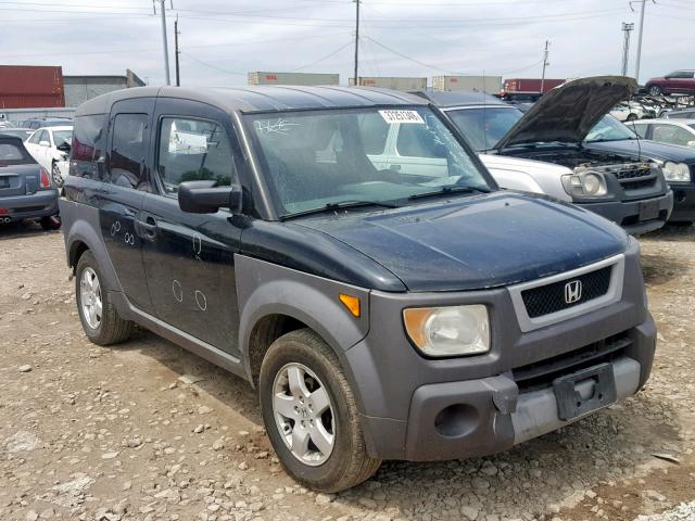 5J6YH28503L032953 - 2003 HONDA ELEMENT EX BLACK photo 1