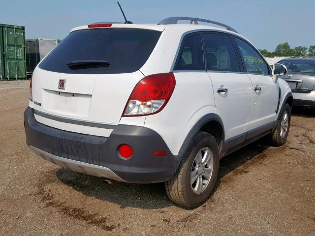 3GSCL33P78S664738 - 2008 SATURN VUE XE WHITE photo 4