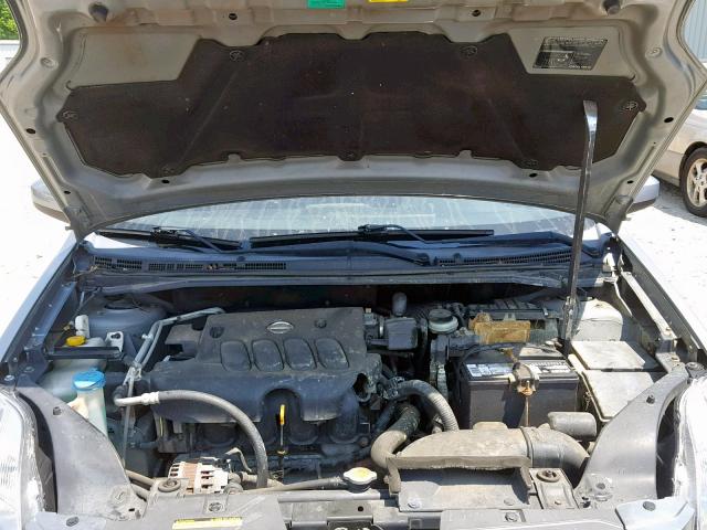 3N1AB61E27L650637 - 2007 NISSAN SENTRA 2.0 GRAY photo 7