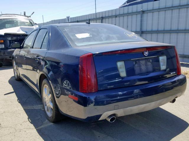 1G6DW677870159254 - 2007 CADILLAC STS BLUE photo 3