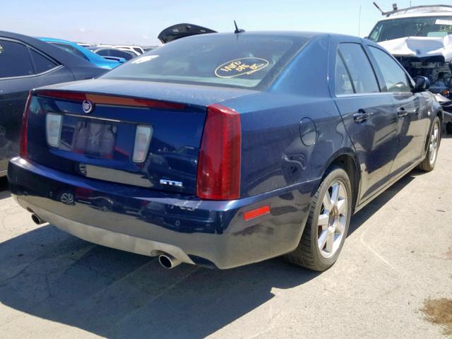 1G6DW677870159254 - 2007 CADILLAC STS BLUE photo 4