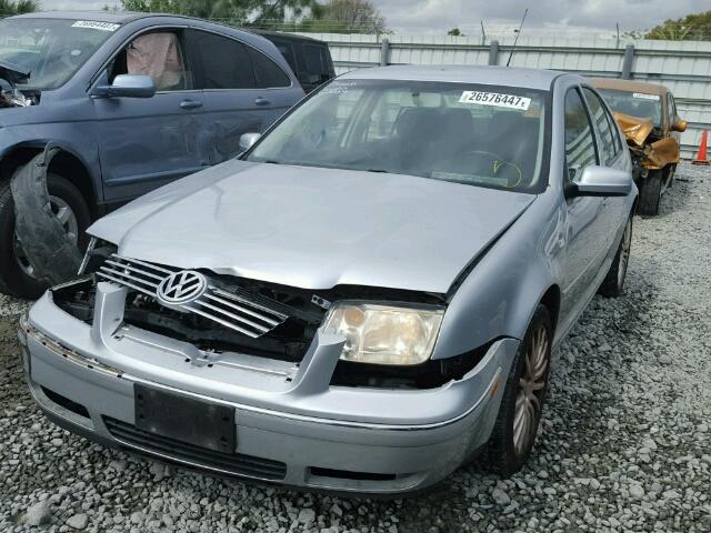 3VWRK69M04M001157 - 2004 VOLKSWAGEN JETTA GL SILVER photo 2