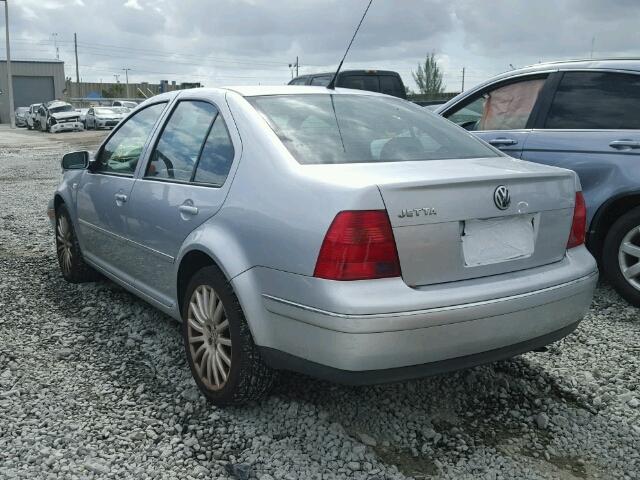 3VWRK69M04M001157 - 2004 VOLKSWAGEN JETTA GL SILVER photo 3